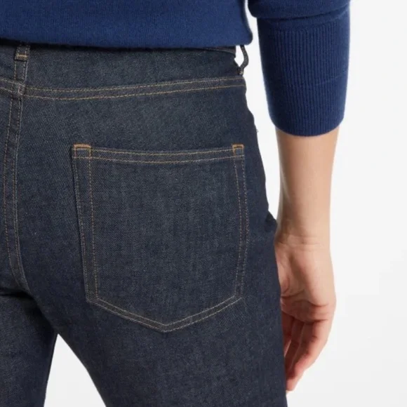 EVERLANE NWT MID-RISE BLUE SKINNY JEANS - Picture 2 of 9